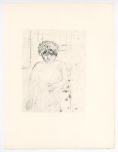 "Buste" original lithograph