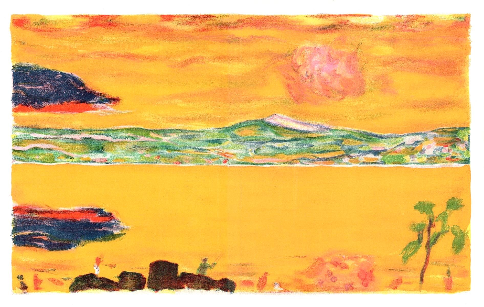 Lithograph on vélin des Papeteries du Marais paper. Paper Size: 14 x 20.50 inches, with centerfold, as issued. Inscription: Unsigned and unnumbered, as issued. Notes: From the album, Verve: Revue Artistique et Littéraire, Vol. II, N° 8, 1940.