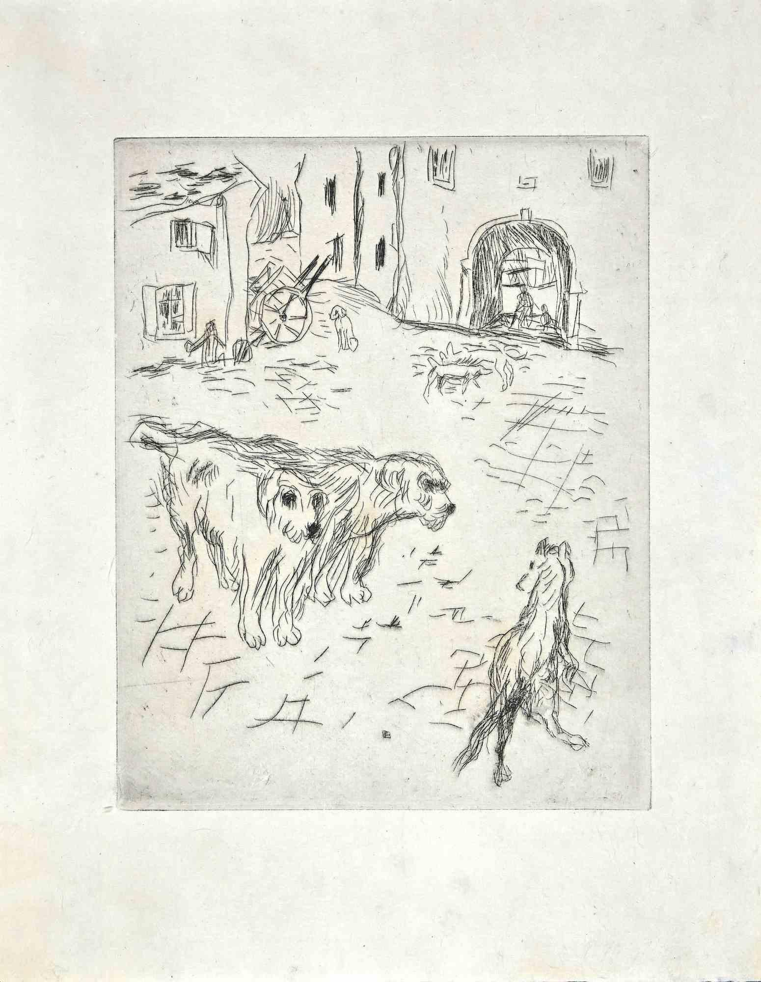 Dingo - Suite of Etchings by Pierre Bonnard - 1924 For Sale 12