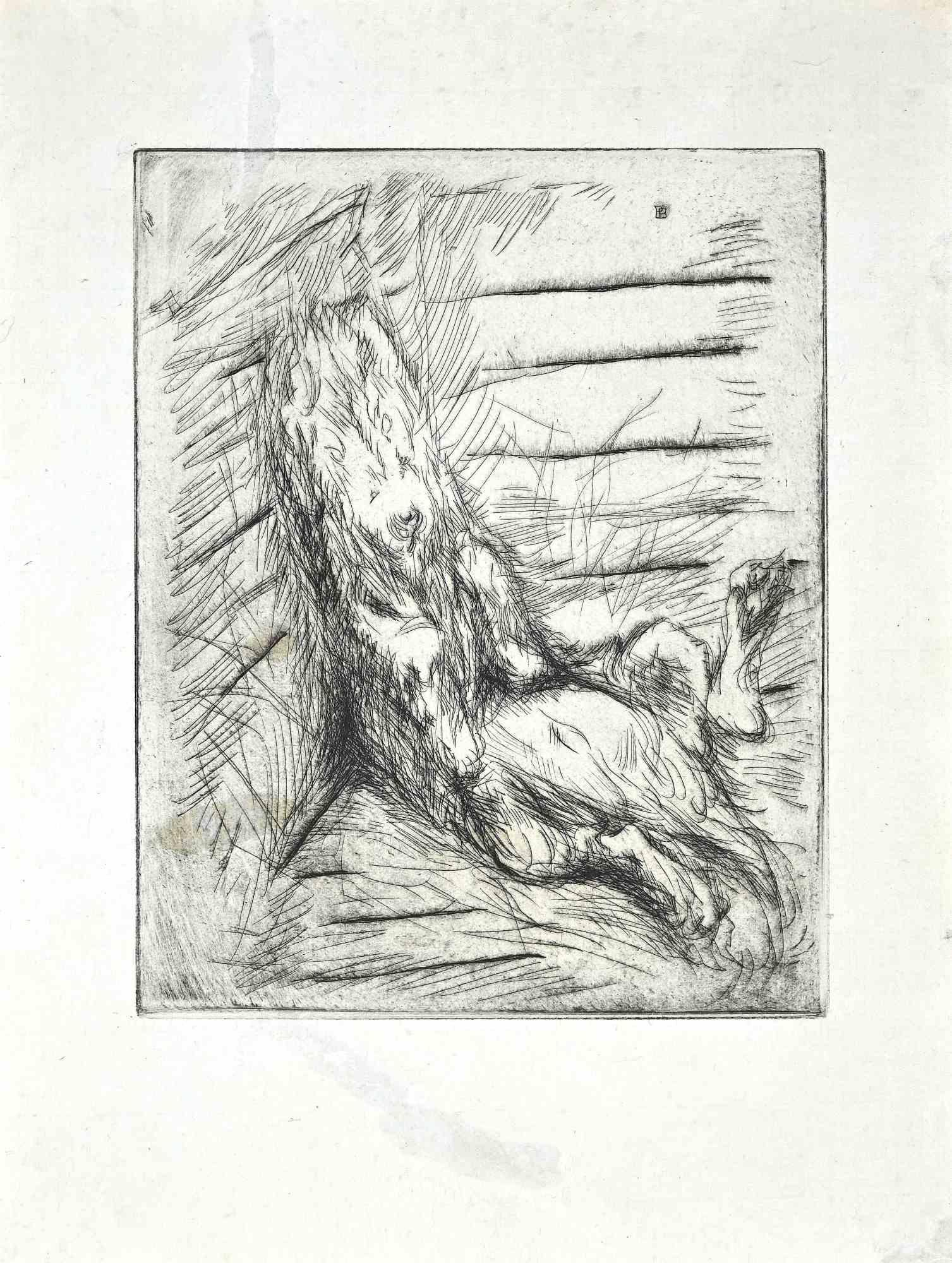 Dingo - Suite of Etchings by Pierre Bonnard - 1924 For Sale 8