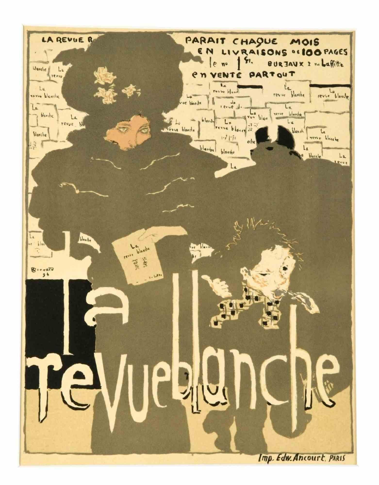 La Revue Blanche is an original mixed colored lithograph realized by Pierre Bonnard (1867 Foutenay a Roses - 1947 Cannes) in the Early 20th Century.

Signed on the plate and date (18) 94.

Thieme-Becker, Benezit, Müller-Singer, Vollmer, Saur.

Our