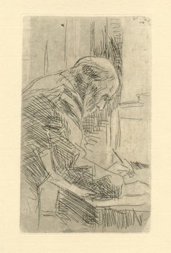 "Le Graveur" original etching