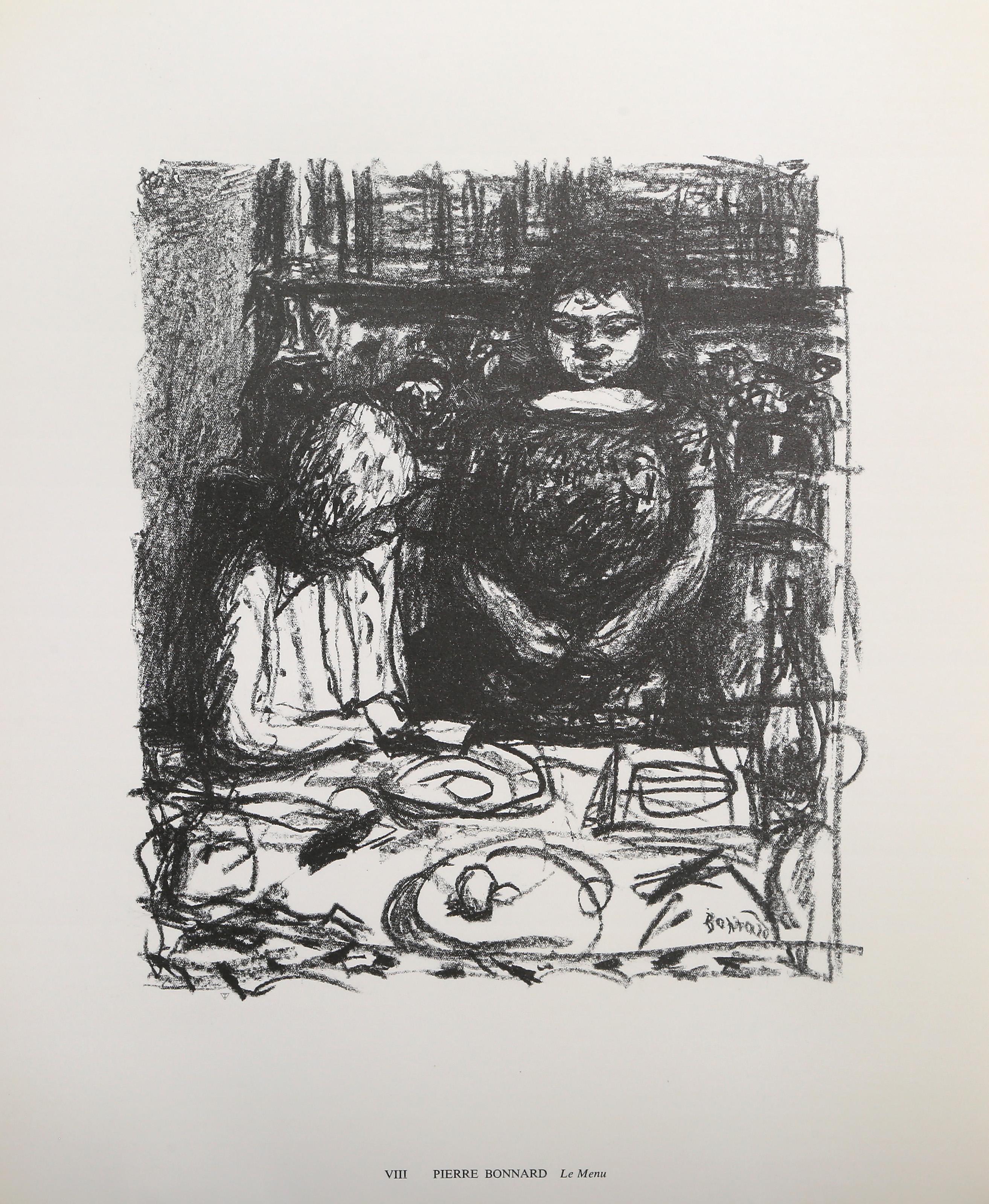 Le Menu, colotipia impresionista (after) Pierre Bonnard en venta 3