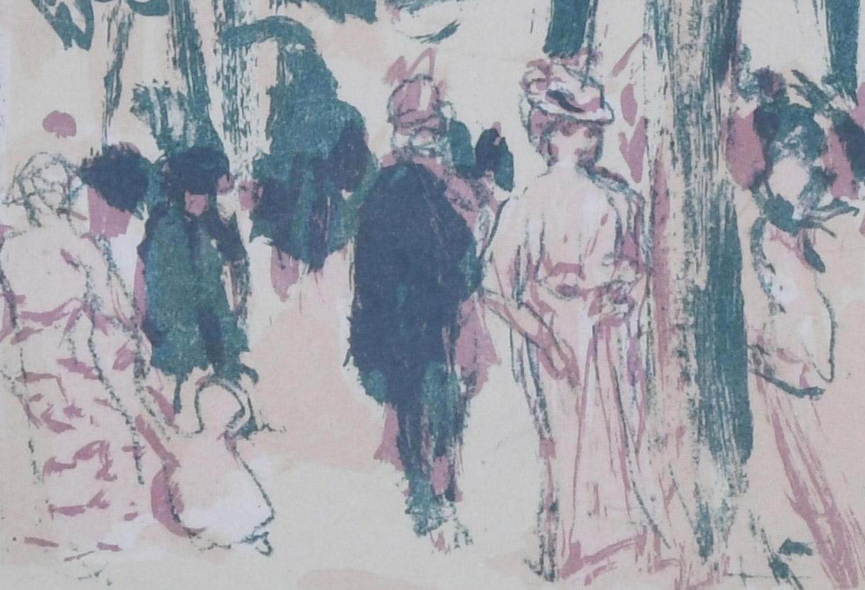 Les Boulevards - Impressionist Print by Pierre Bonnard