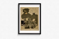 Parisian graphic art - poster by Pierre Bonnard that announces La Revue Blanche