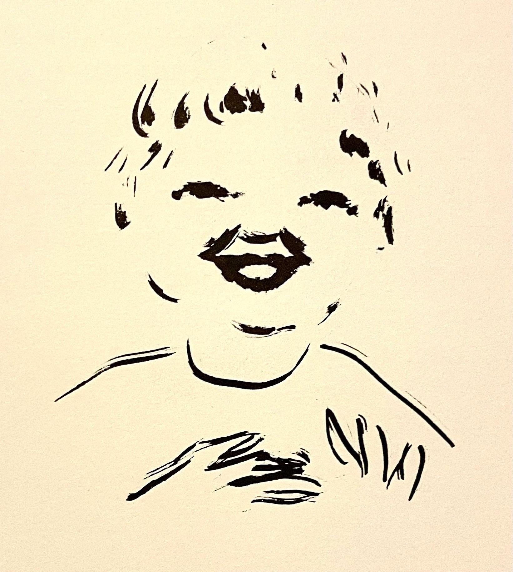 Pierre Bonnard Litografía de edición limitada Impresa en Mourlot Paris 1958 Jovencito en venta 1