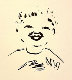 Pierre Bonnard ltd edition Lithograph Printed at Mourlot Paris 1958 Young Boy