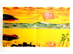 Pierre Bonnard - Sunset on the Mediterranean - Original Lithograph