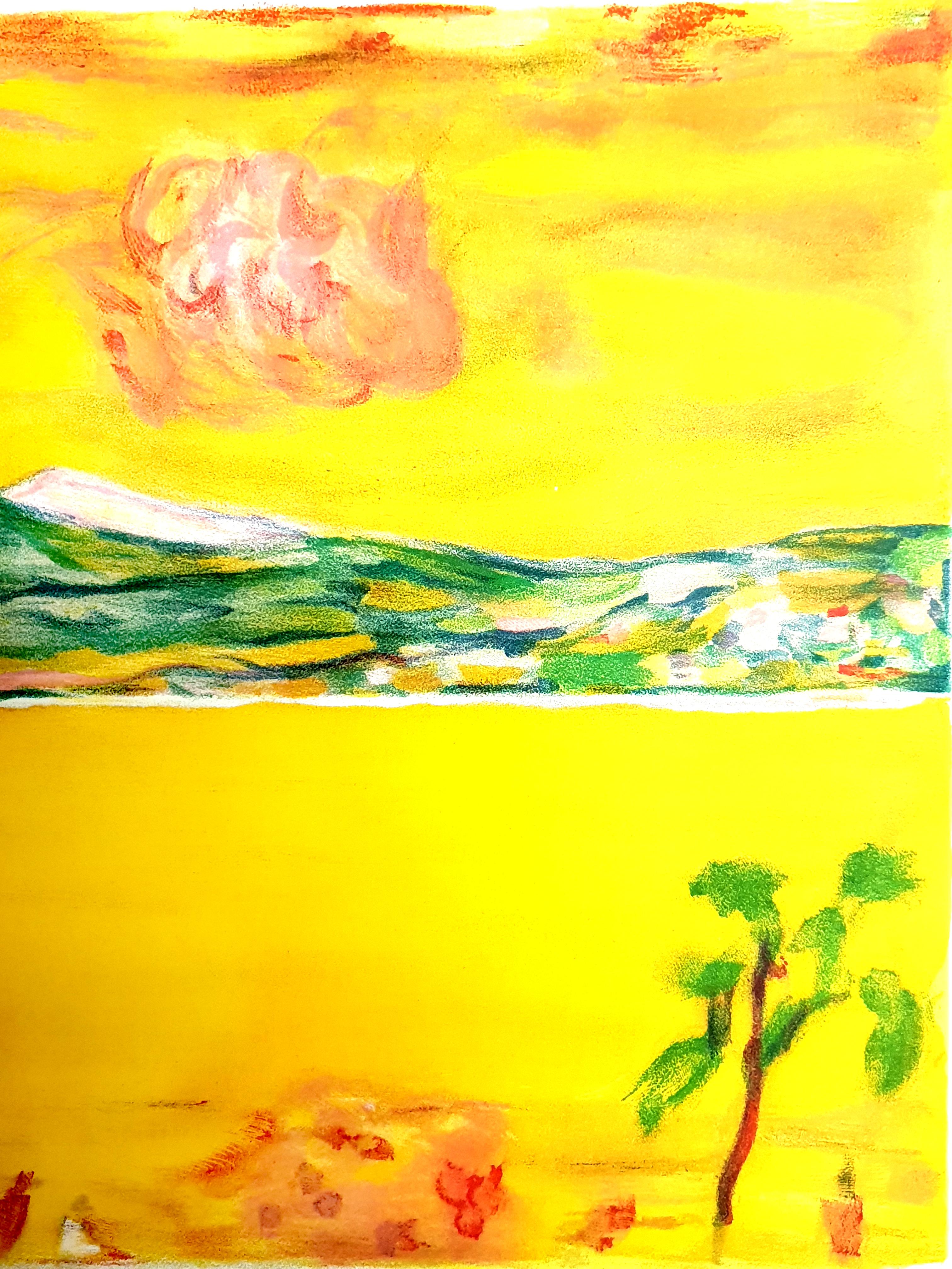 Pierre Bonnard - Tramonto sul Mediterraneo - Litografia originale in vendita 5