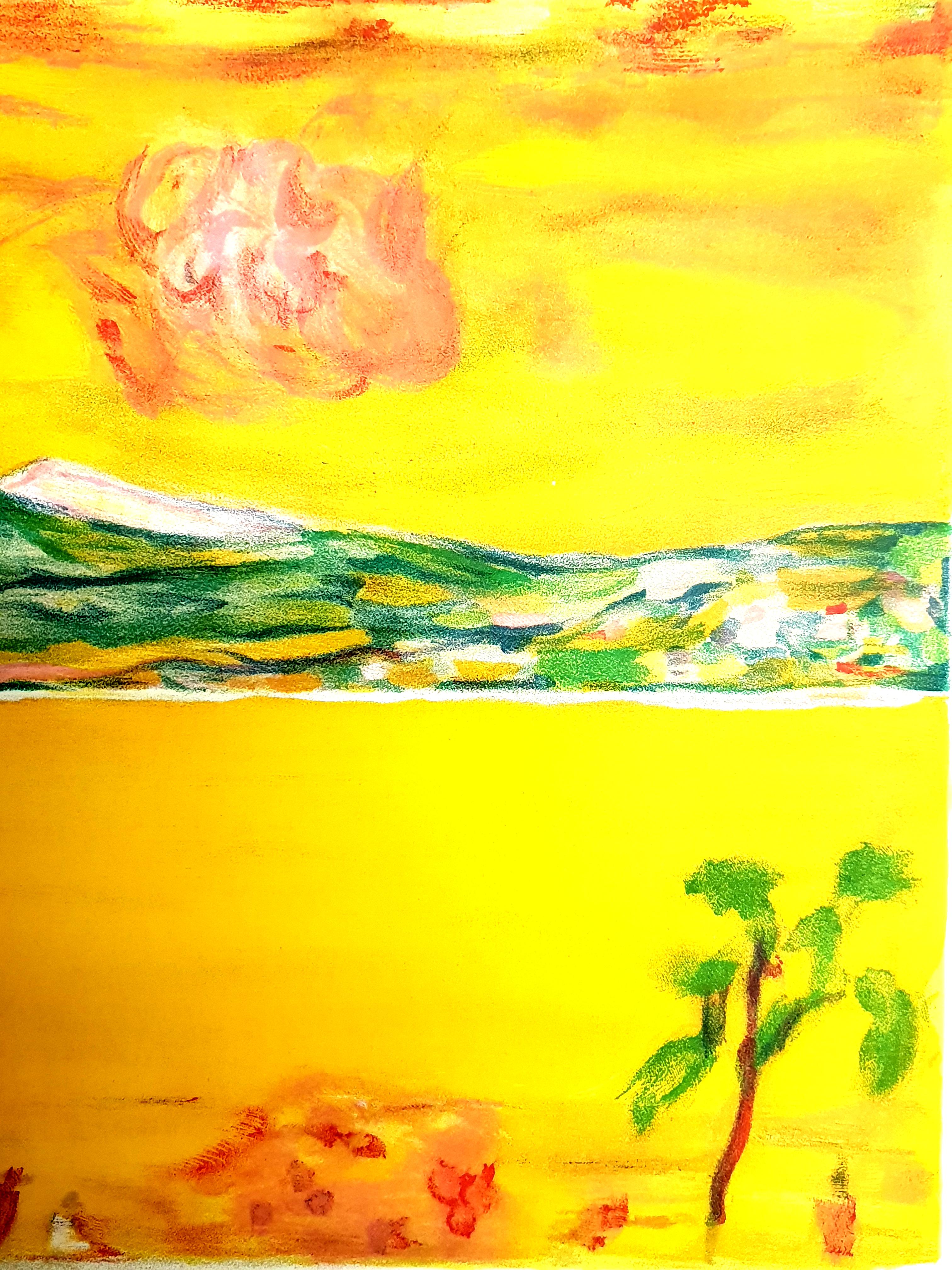 Pierre Bonnard - Tramonto sul Mediterraneo - Litografia originale in vendita 6