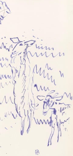 Pierre Bonnard, Sin título, de Correspondances, 1944