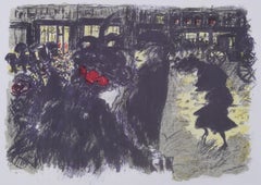 Place Le Soir (The Square at Evening)
