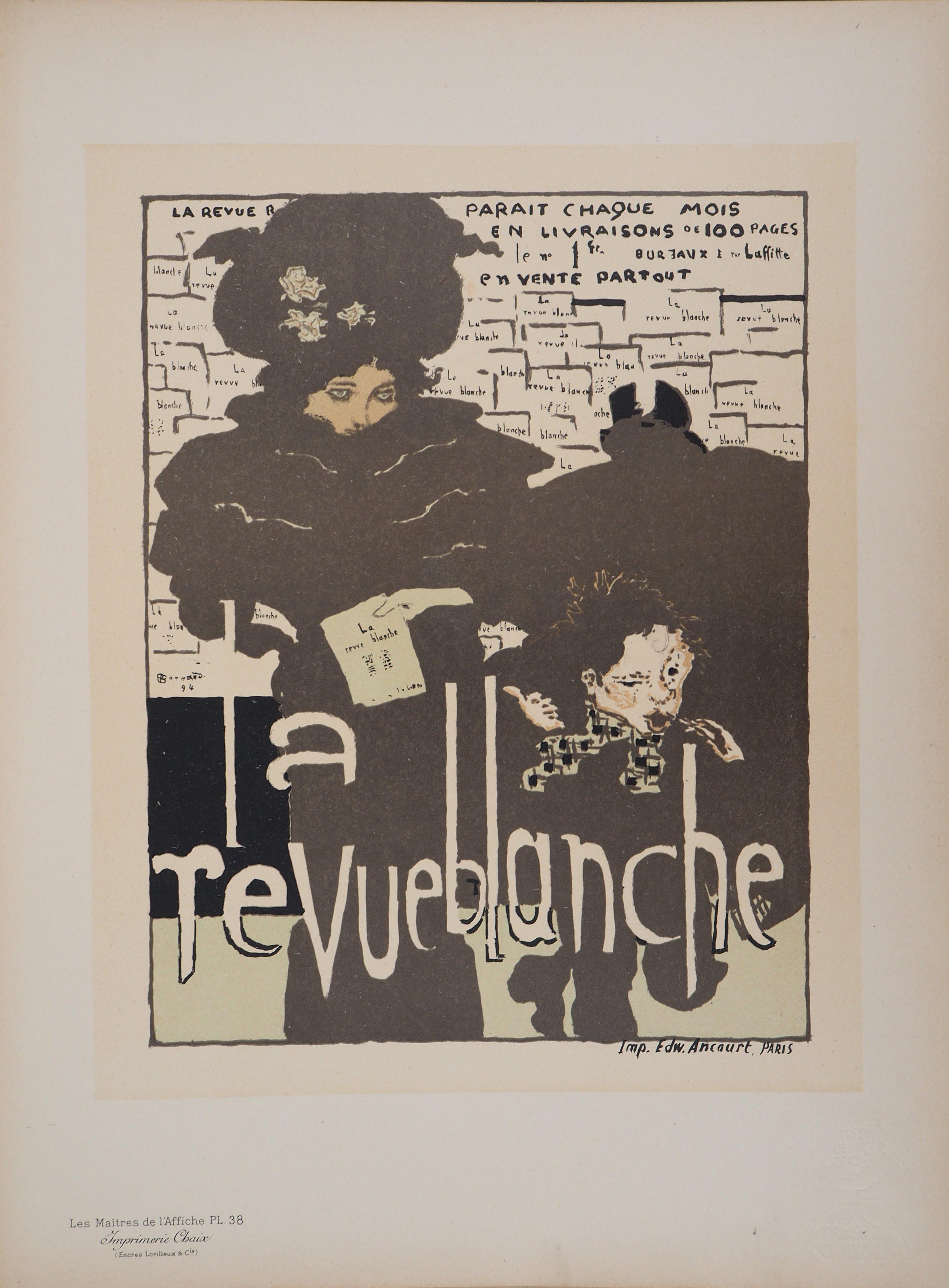 The Elegant Woman (Revue Blanche) - Lithograph (Les Maîtres de l'Affiche), 1895 - Print by Pierre Bonnard