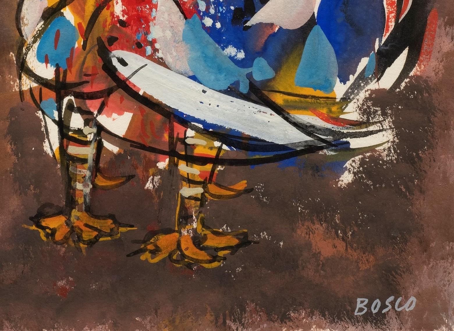 MId Century Tierporträt: „Rooster““ Pierre Bosco (1909-1993) im Angebot 4