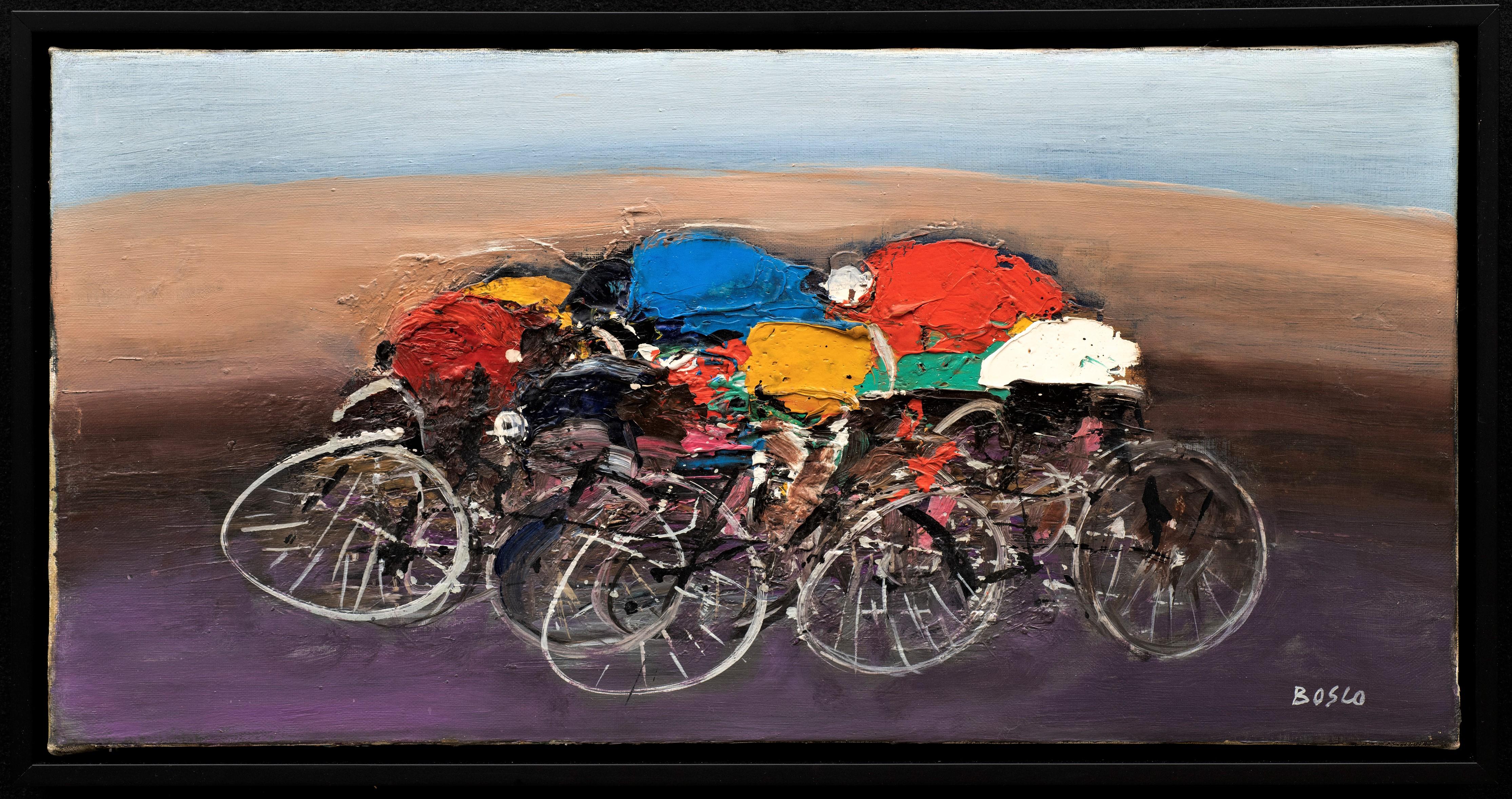 Mid-Century Cyclists- Bike Race; On the Line Bosco #46 (Italy/France, 1909-1993)