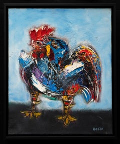 Mid-Century "The Rooster" Pierre Bosco #43 (Italy/France, 1909-1993)