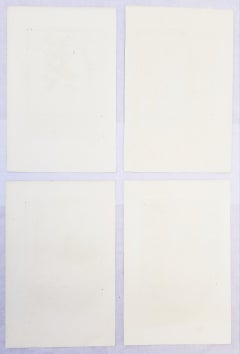 Set of Four Color Engravings from "Herbier de la France" by Pierre Bulliard