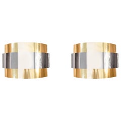 Pierre Cardin '1922-2020', Pair of Sconces, France, circa 1970