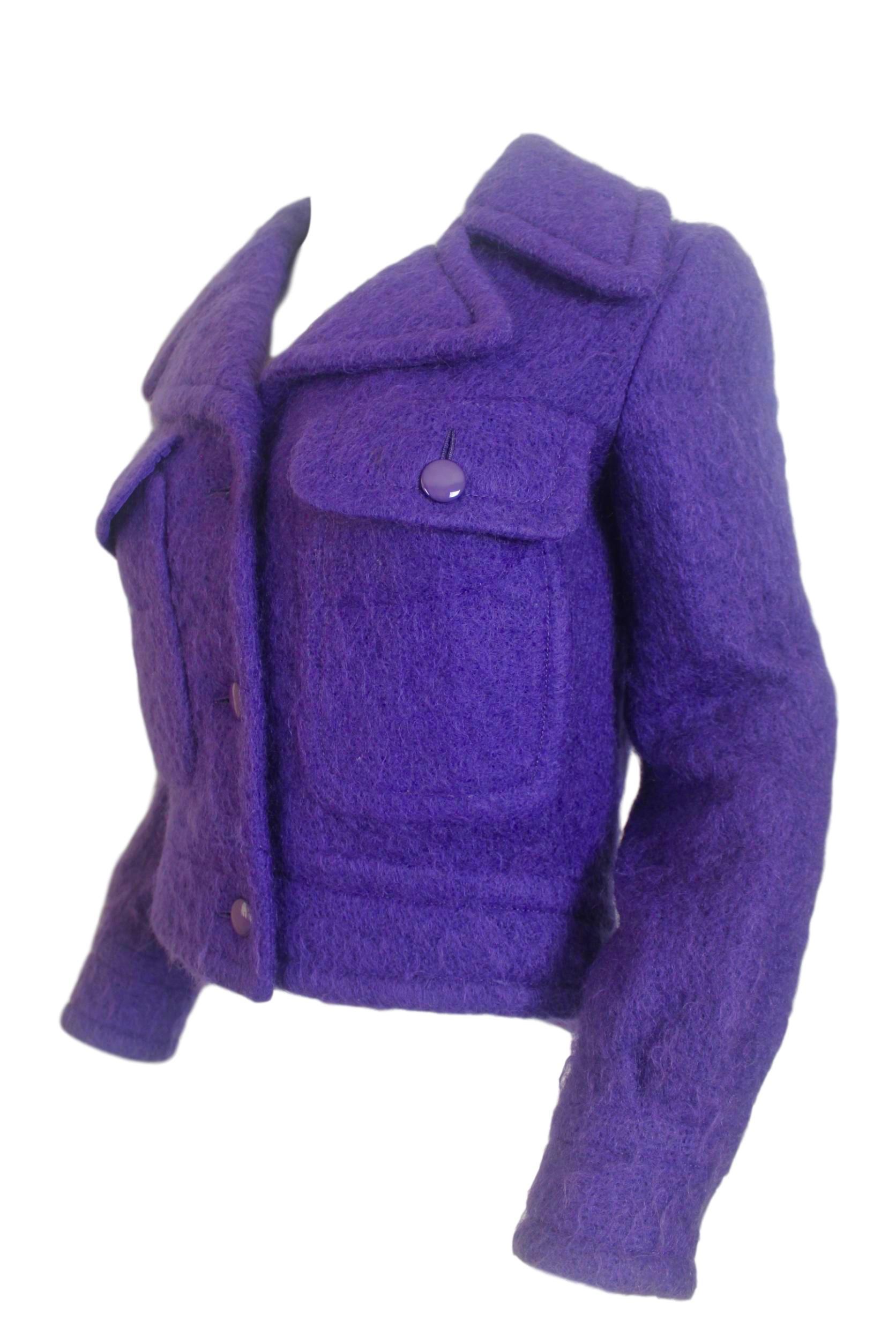 Pierre Cardin 1960s Mohair Jacket For Sale 6