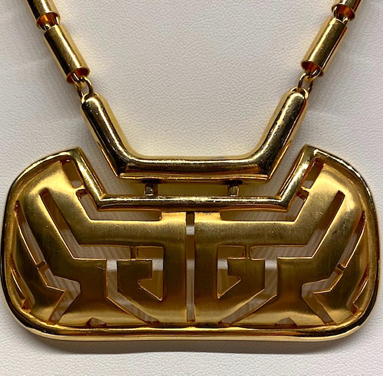 Pierre Cardin 1970/80s Pendant Necklace 1