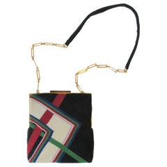 Pierre Cardin '70s Modern Beaded Handbag