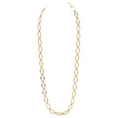 Pierre Cardin 80s Chaîne à maillons en or