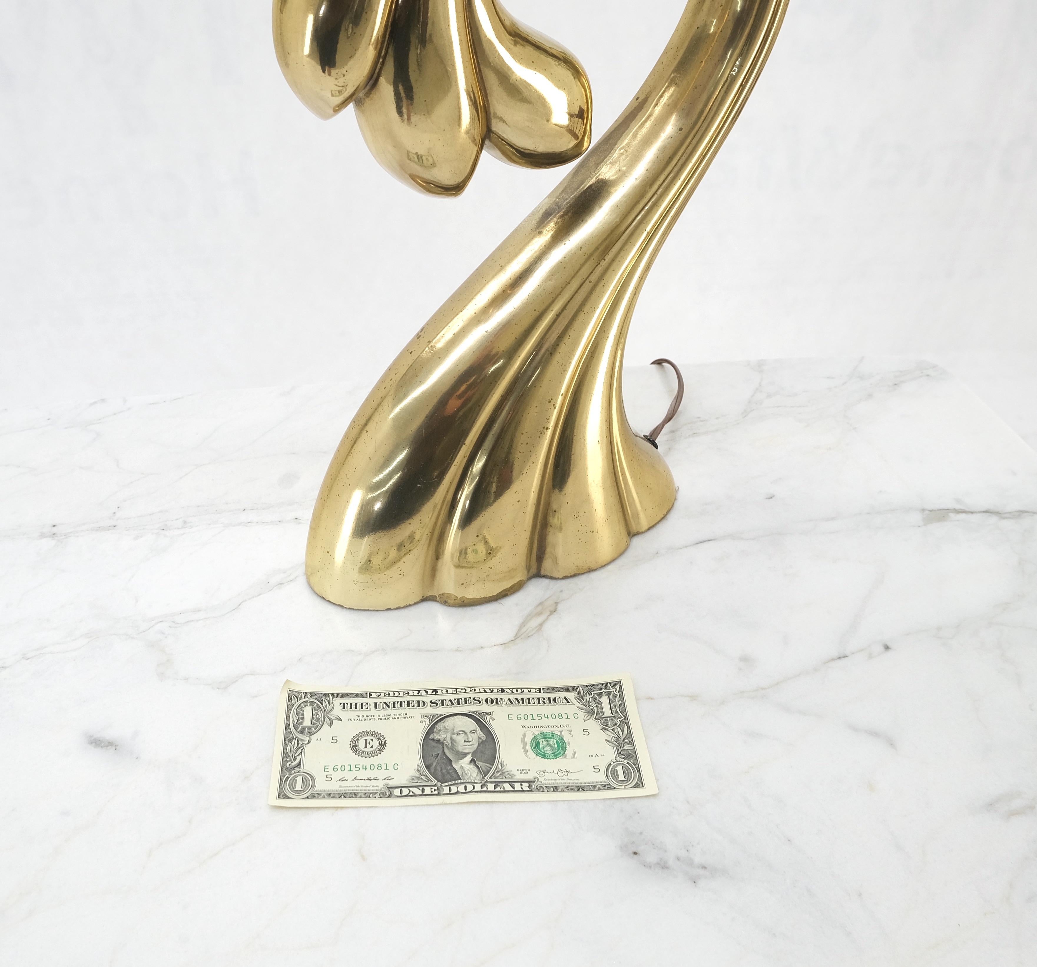 Mid-Century Modern Pierre Cardin Atr. Brass or Gold Mid Century Modern  Table Lamp MINT For Sale