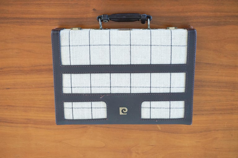 Jeu De Backgammon Vintage Cuir - Pierre Cardin - Occasion - Années 80/90