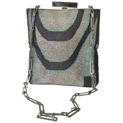 Retro Pierre Cardin Beaded Handbag 1960s