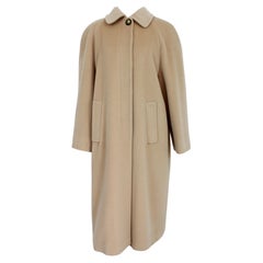 Pierre Cardin Manteau Maxi Vintage en laine beige