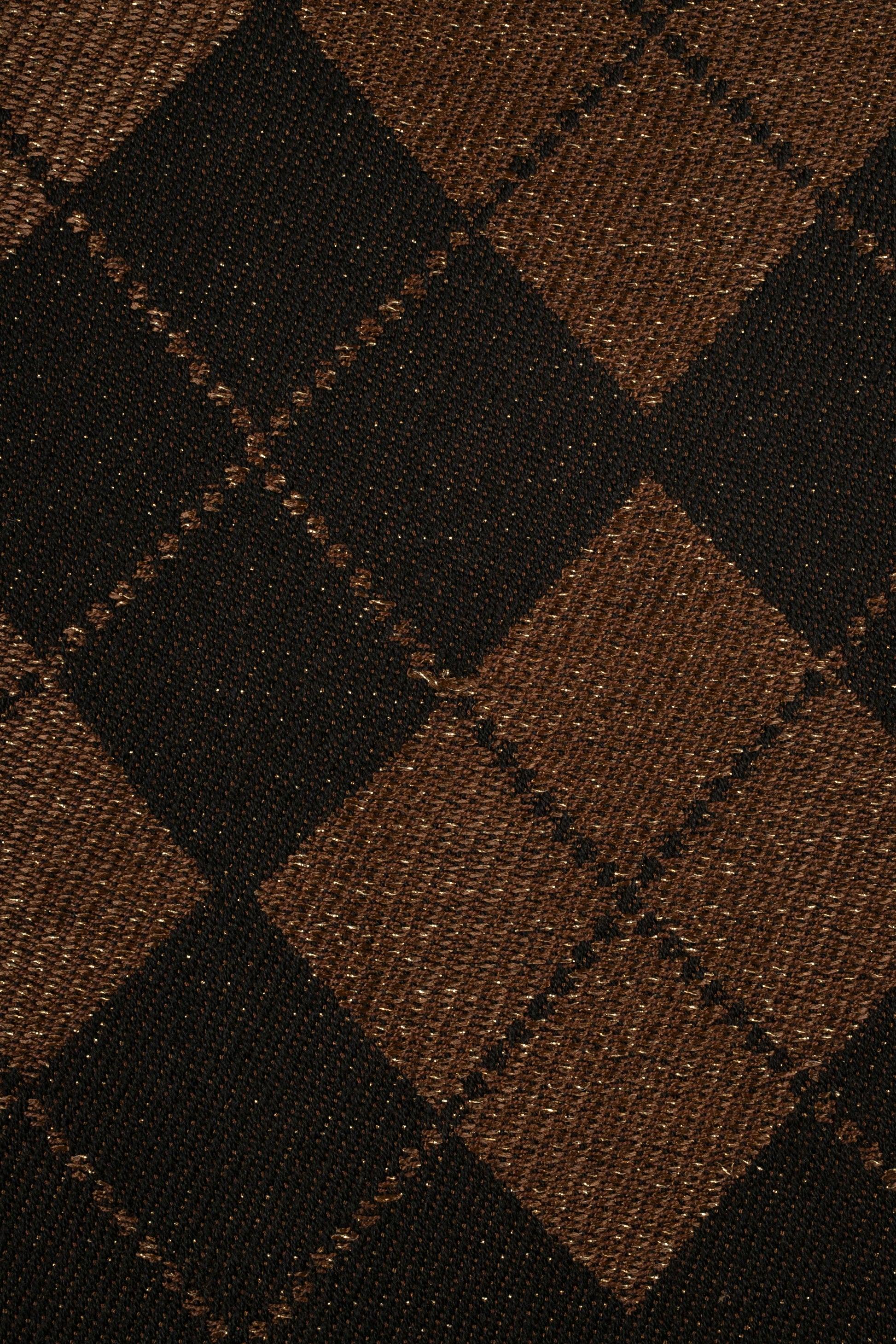 Pierre Cardin Black and Brown Scarf For Sale 2