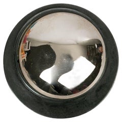 Pierre Cardin Brosche aus dunkel versilbertem Metall