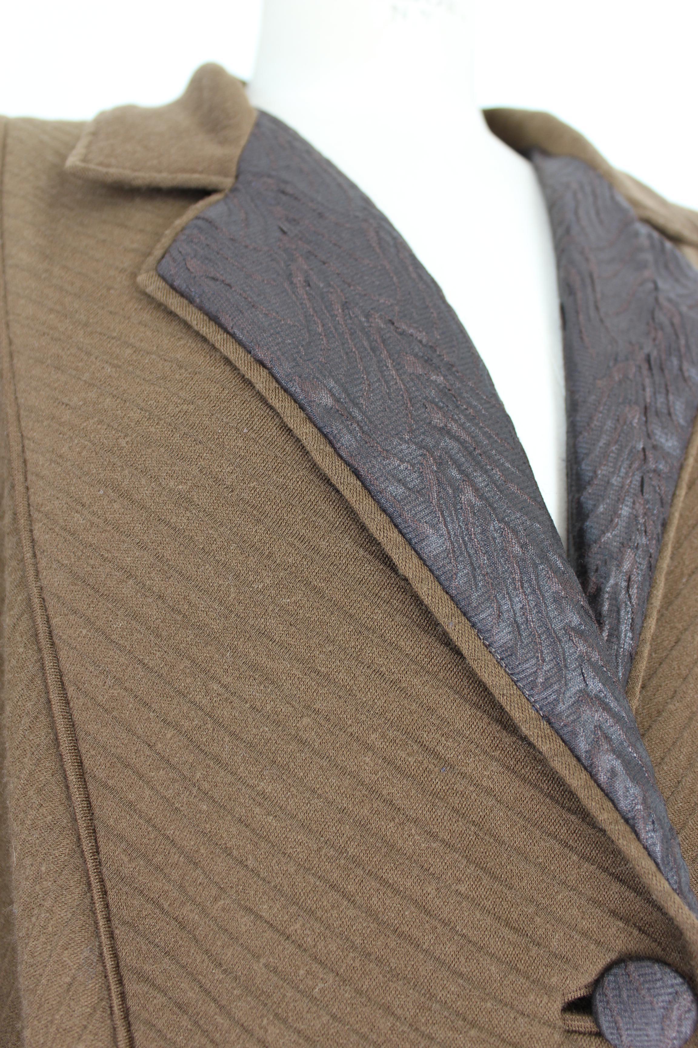 Pierre Cardin Brown Wool Classic Jacket 1