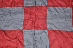 Pierre Cardin Burgundy With Steel-Gray Facade Silk Scarf