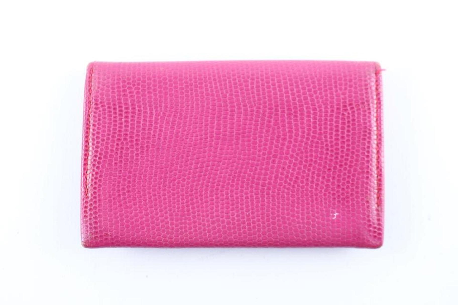 Pierre Cardin Card Wallet 7mr0115 Pink Clutch For Sale 2
