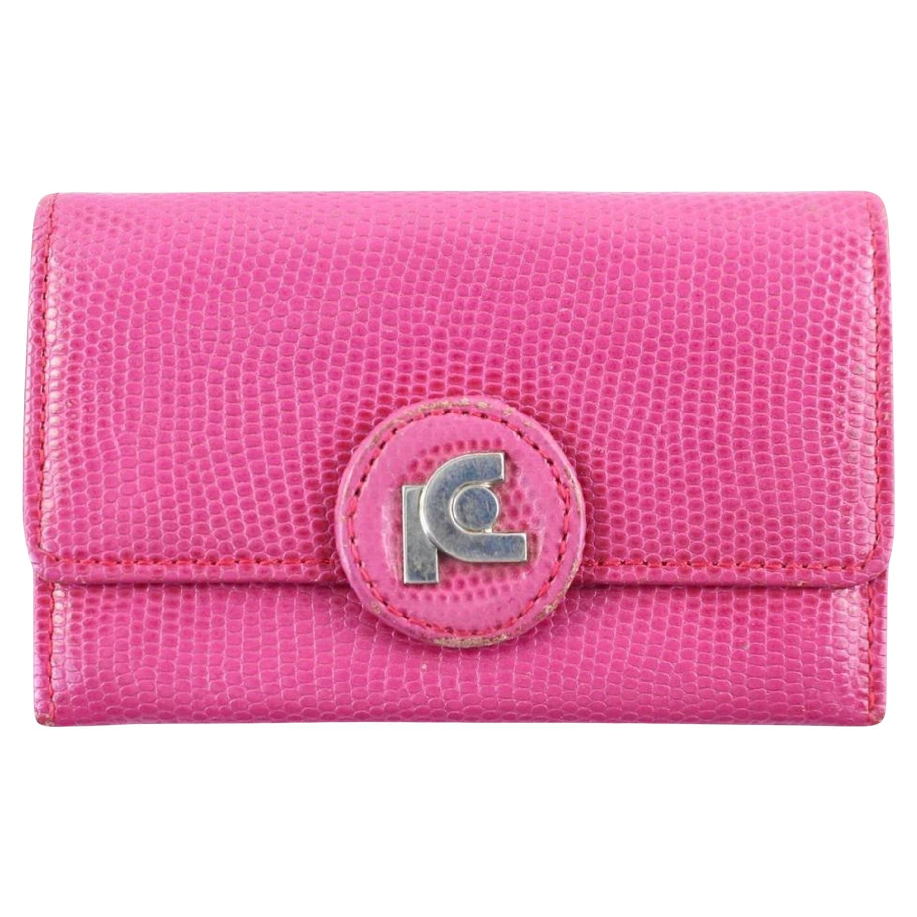 Pierre Cardin Card Wallet 7mr0115 Pink Clutch For Sale