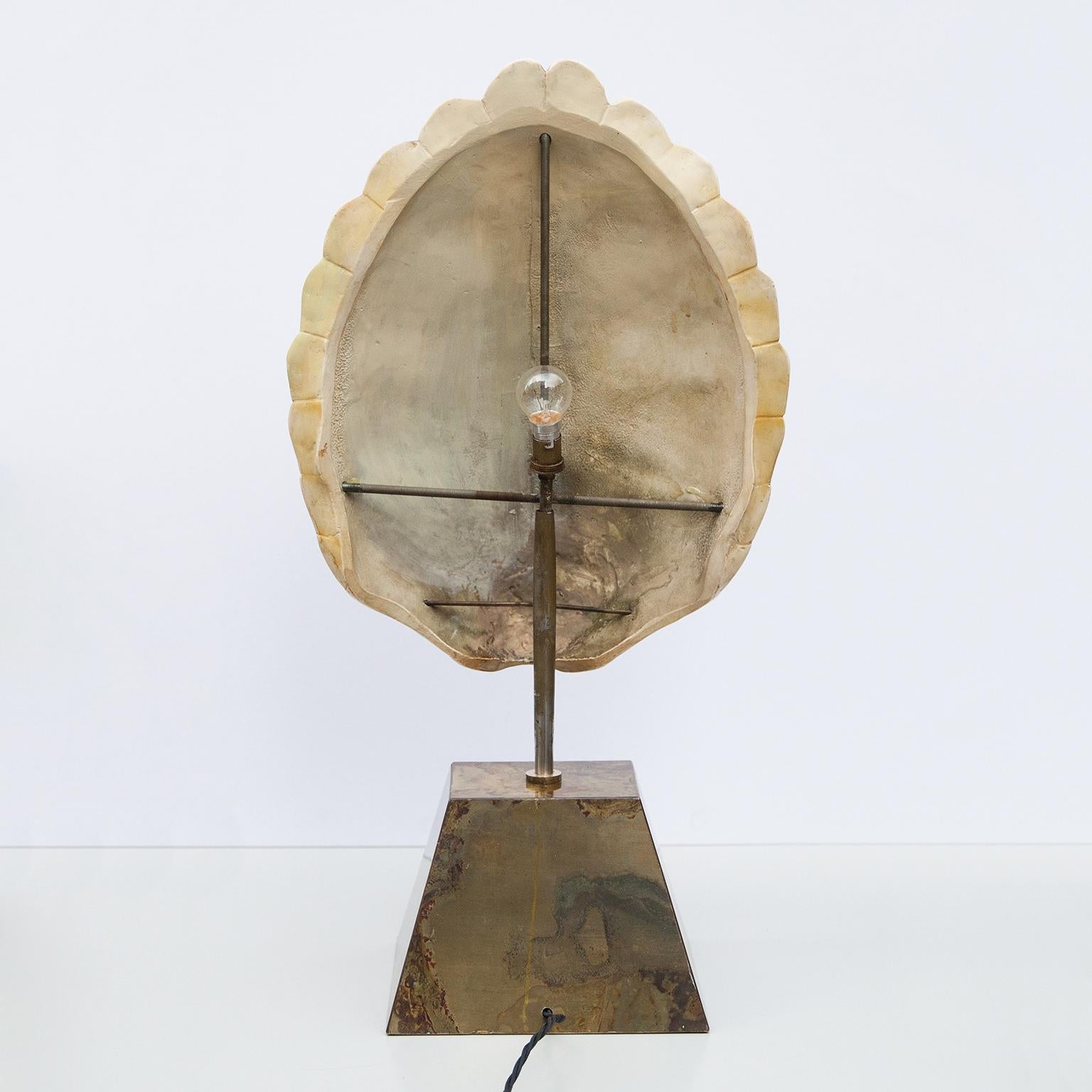 Pierre Cardin Ceramic Tortoise Shell Lamp, France, 1960s 2