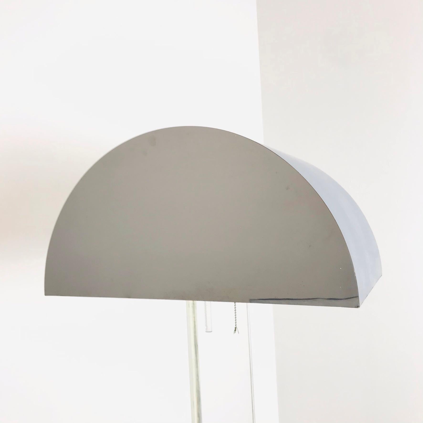 Pierre Cardin Chrome & Lucite Floor Lamp For Sale 3