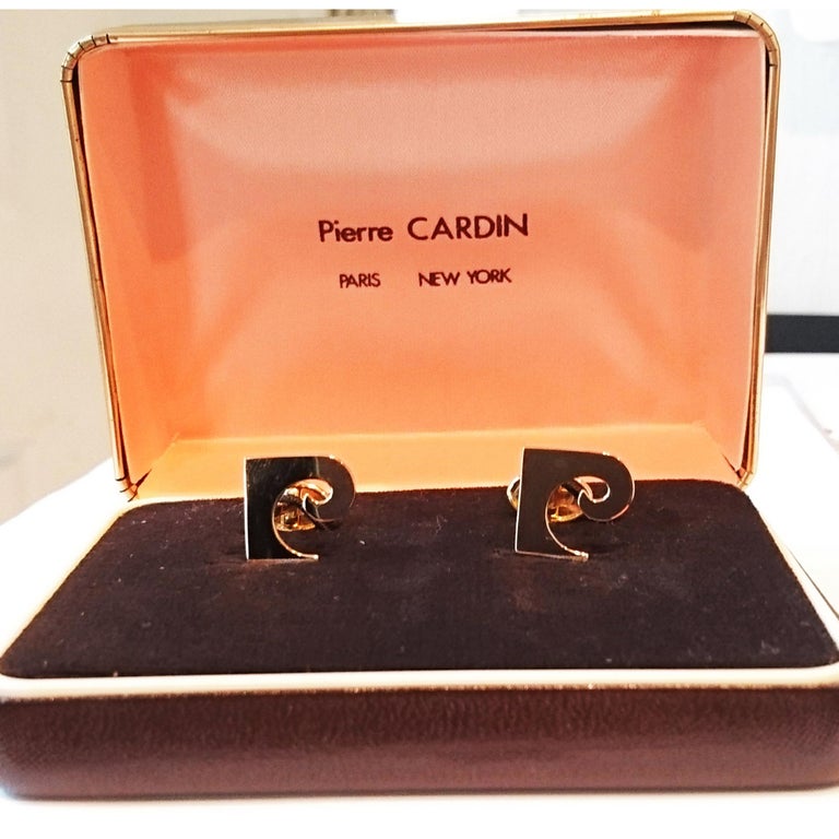 Pierre Cardin Cufflinks For Sale at 1stDibs