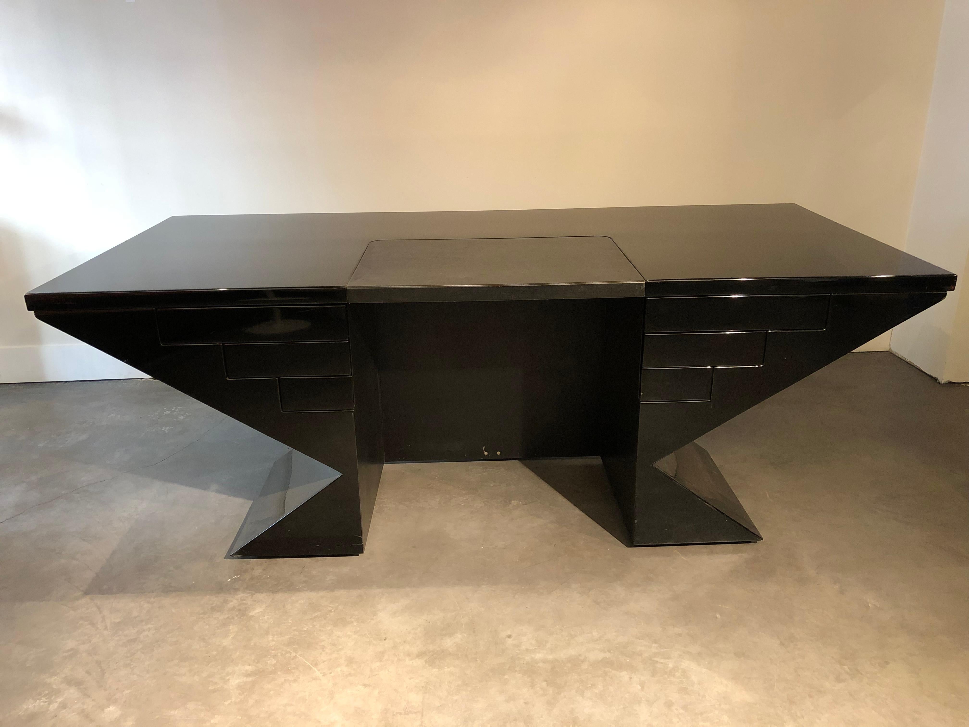 Post-Modern Pierre Cardin desk  For Sale