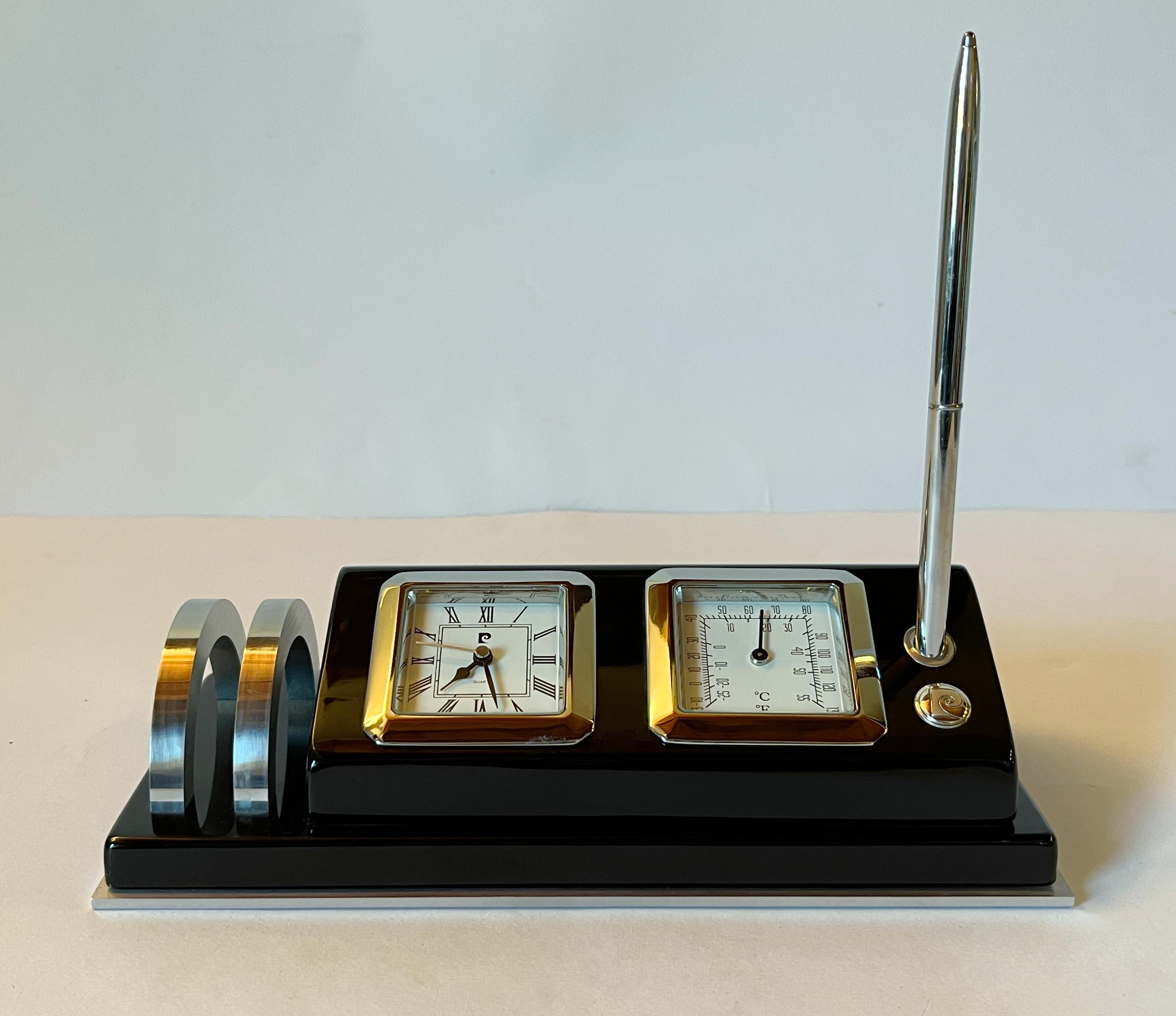Pierre Cardin Desk Set In Good Condition In Los Angeles, CA