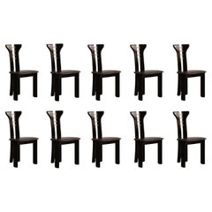 Pierre Cardin Dining Chairs for Roche Bobois, 1970, Set of 10