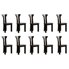 Esszimmerstühle von Pierre Cardin für Roche Bobois, 1970, 10er-Set