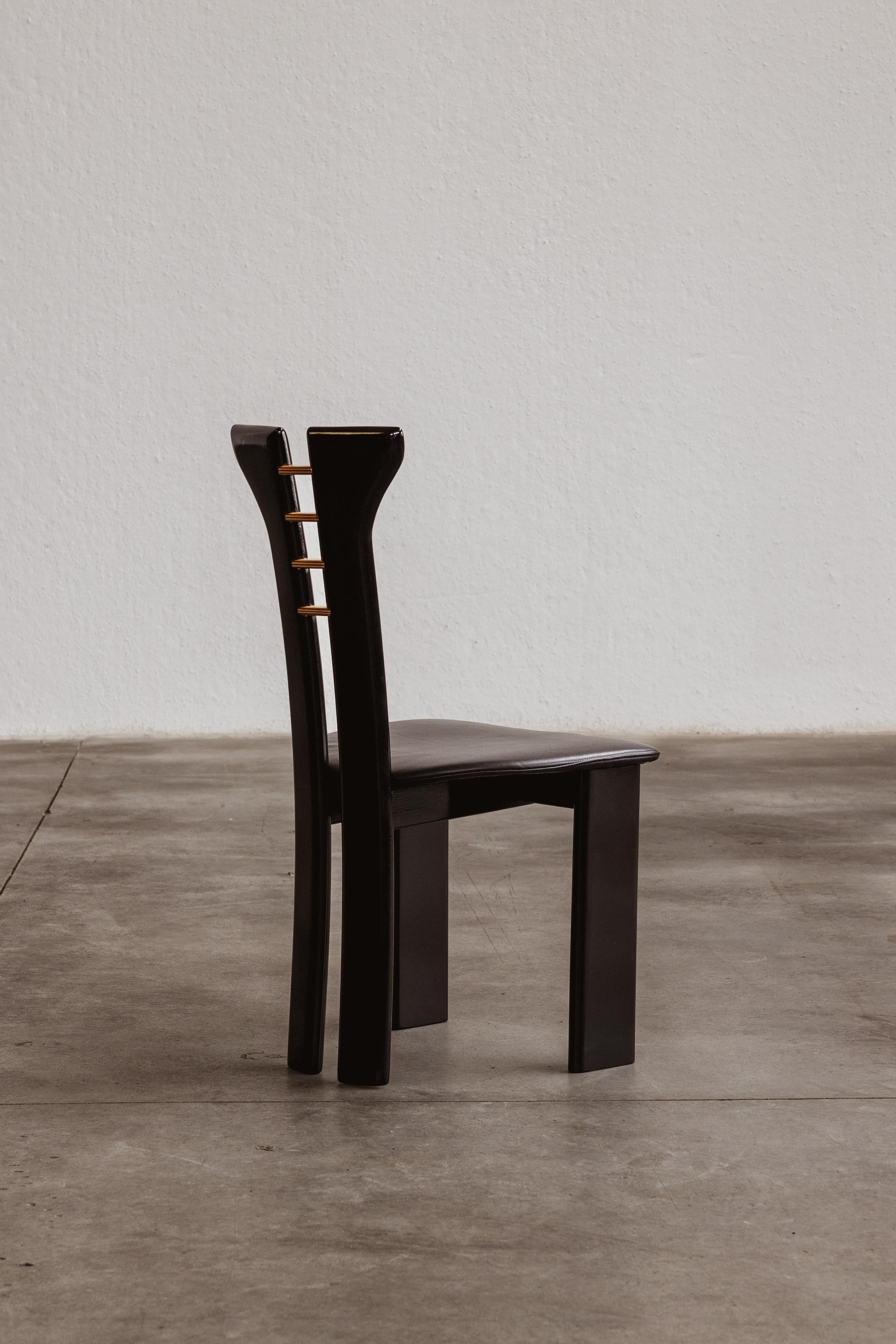 Esszimmerstühle von Pierre Cardin für Roche Bobois, 4er-Set, 1970 im Angebot 5
