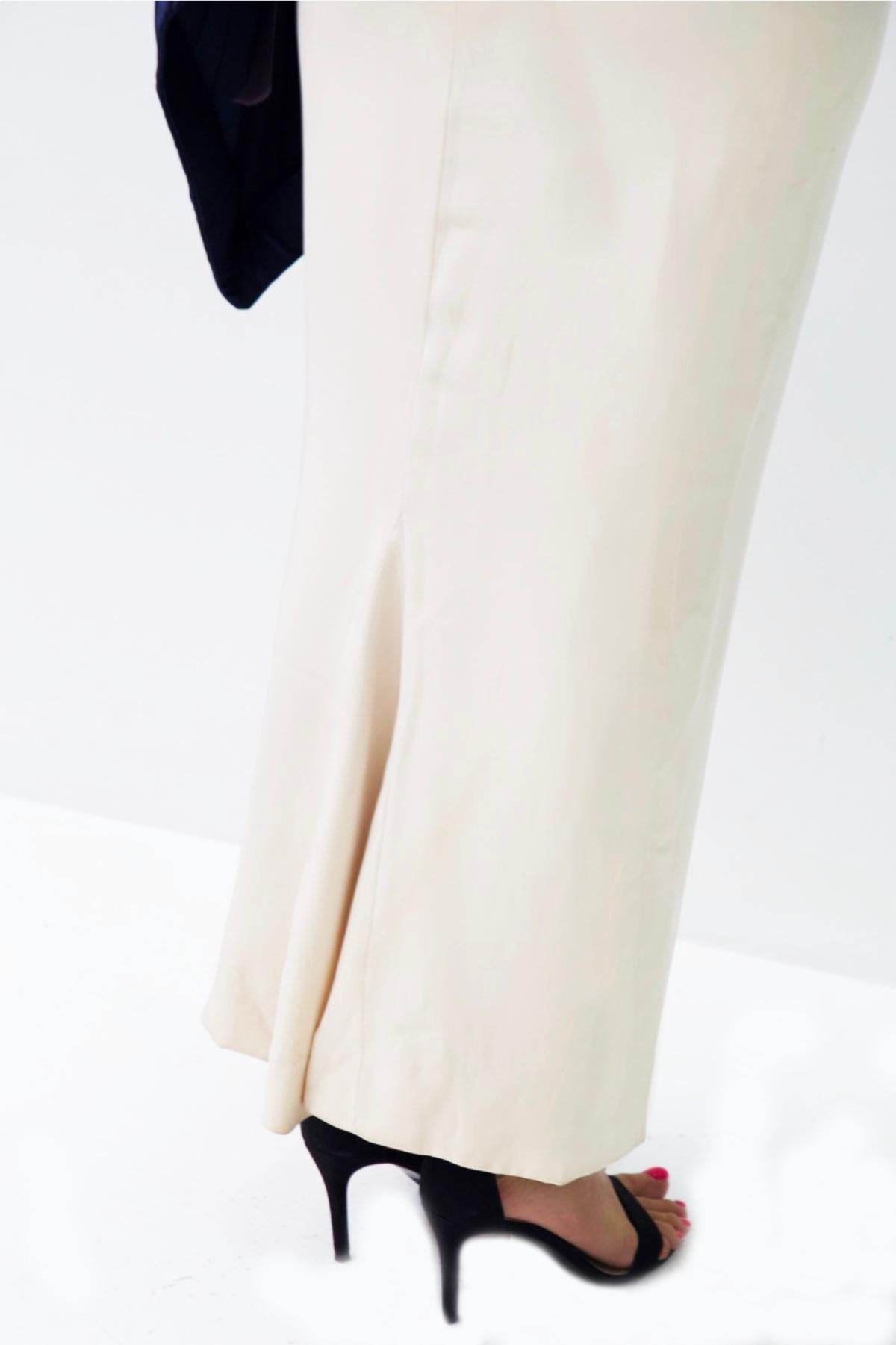 Pierre Cardin Elegant Silk Satin Dress 3