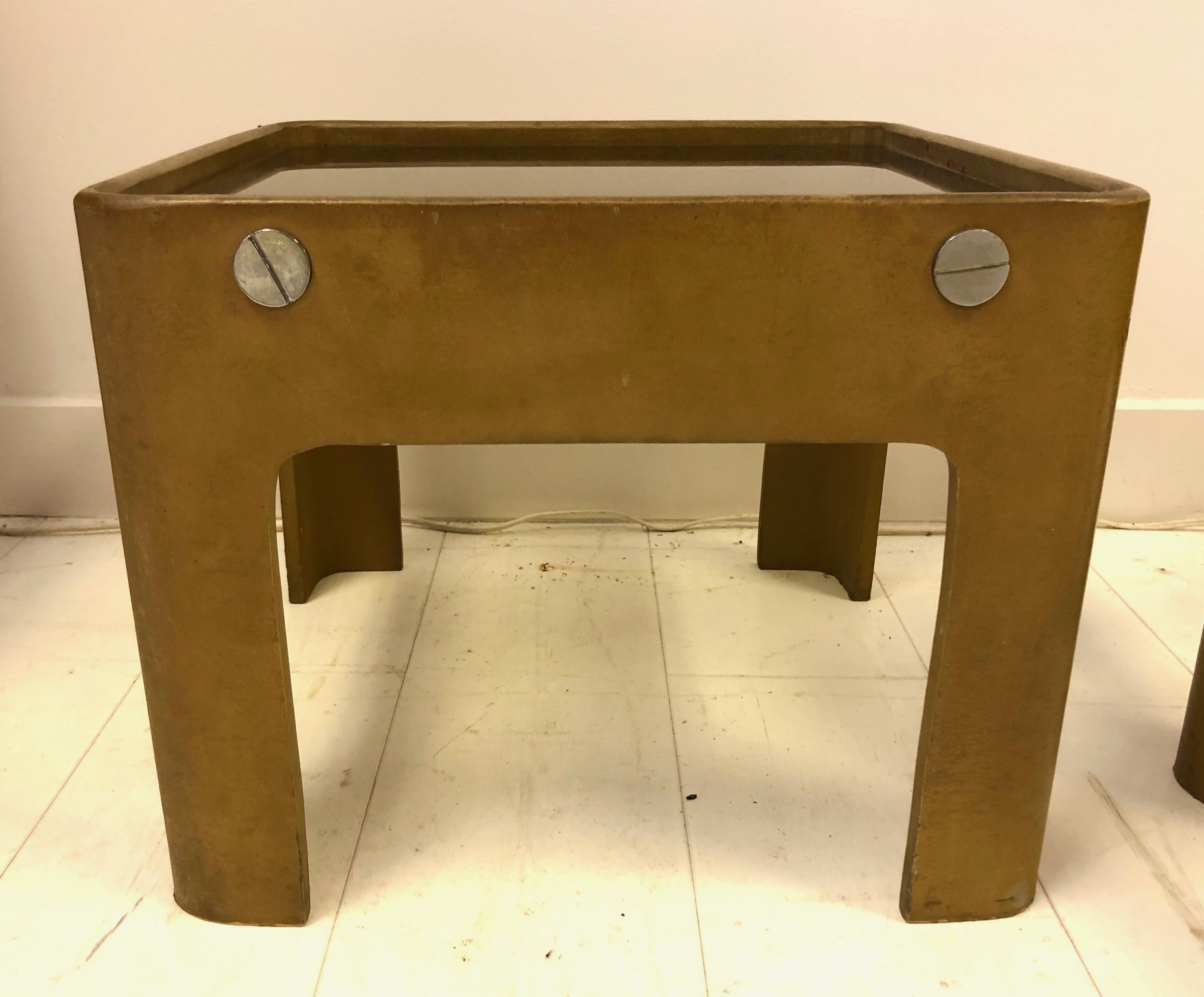 Pierre Cardin End Tables In Good Condition In Brooklyn, NY