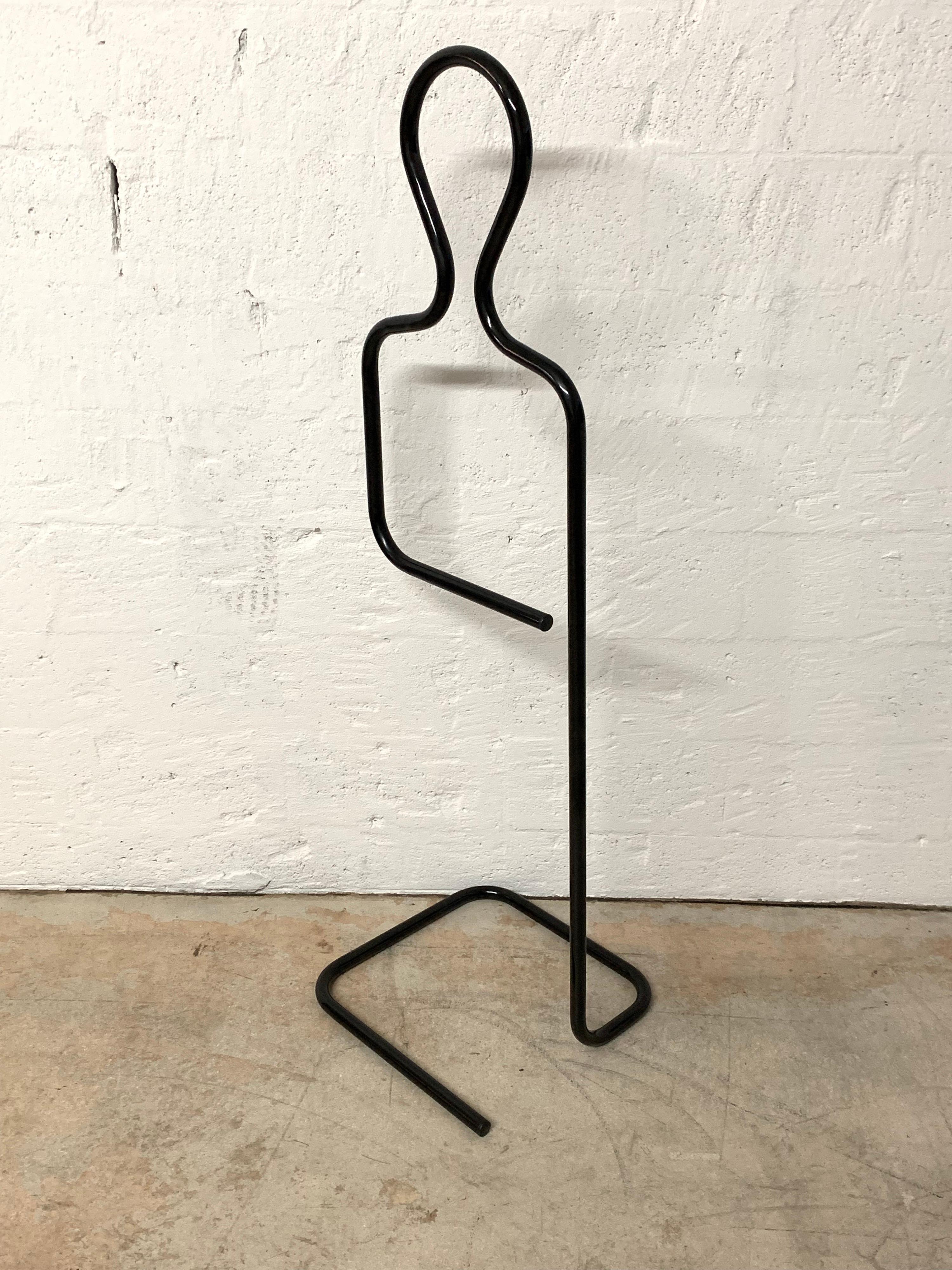 Aluminum Pierre Cardin Figural and Sculptural Valet Coat or Towel Rack