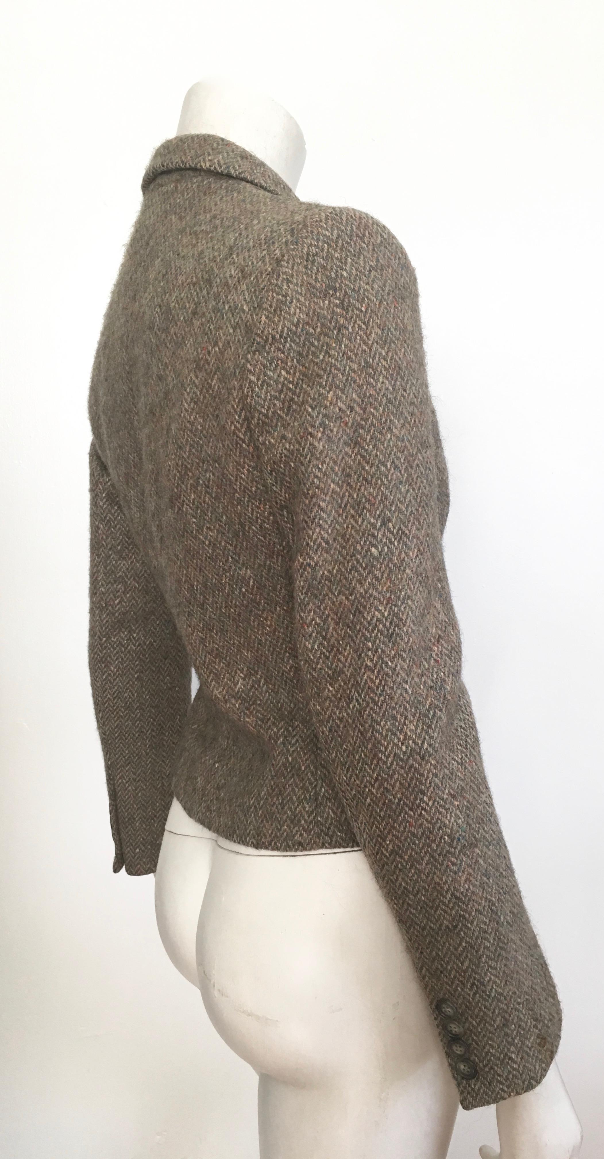 Pierre Cardin for Bloomingdale's 1960s Wool Cropped Jacket Size 4. 2