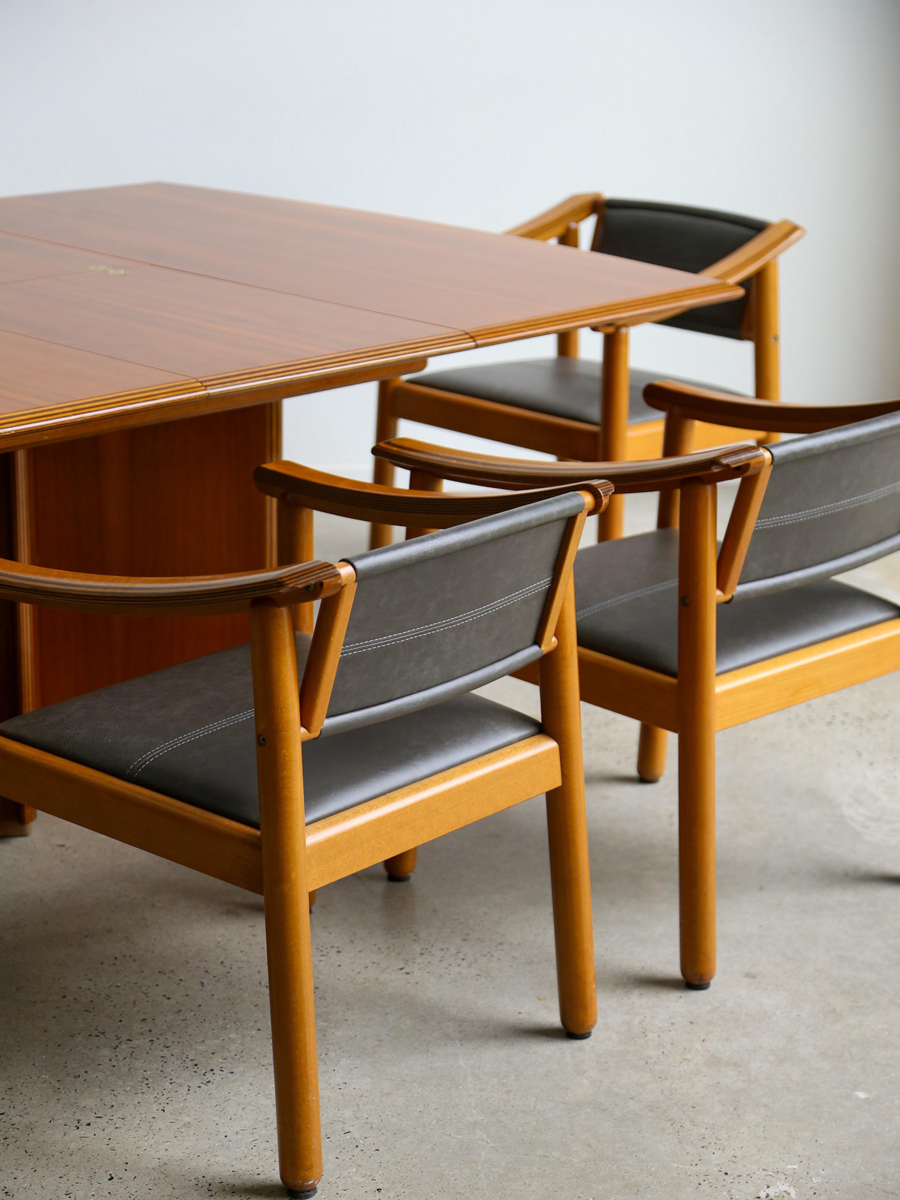 Pierre Cardin per Maxalto Set di sei poltrone in vendita 9