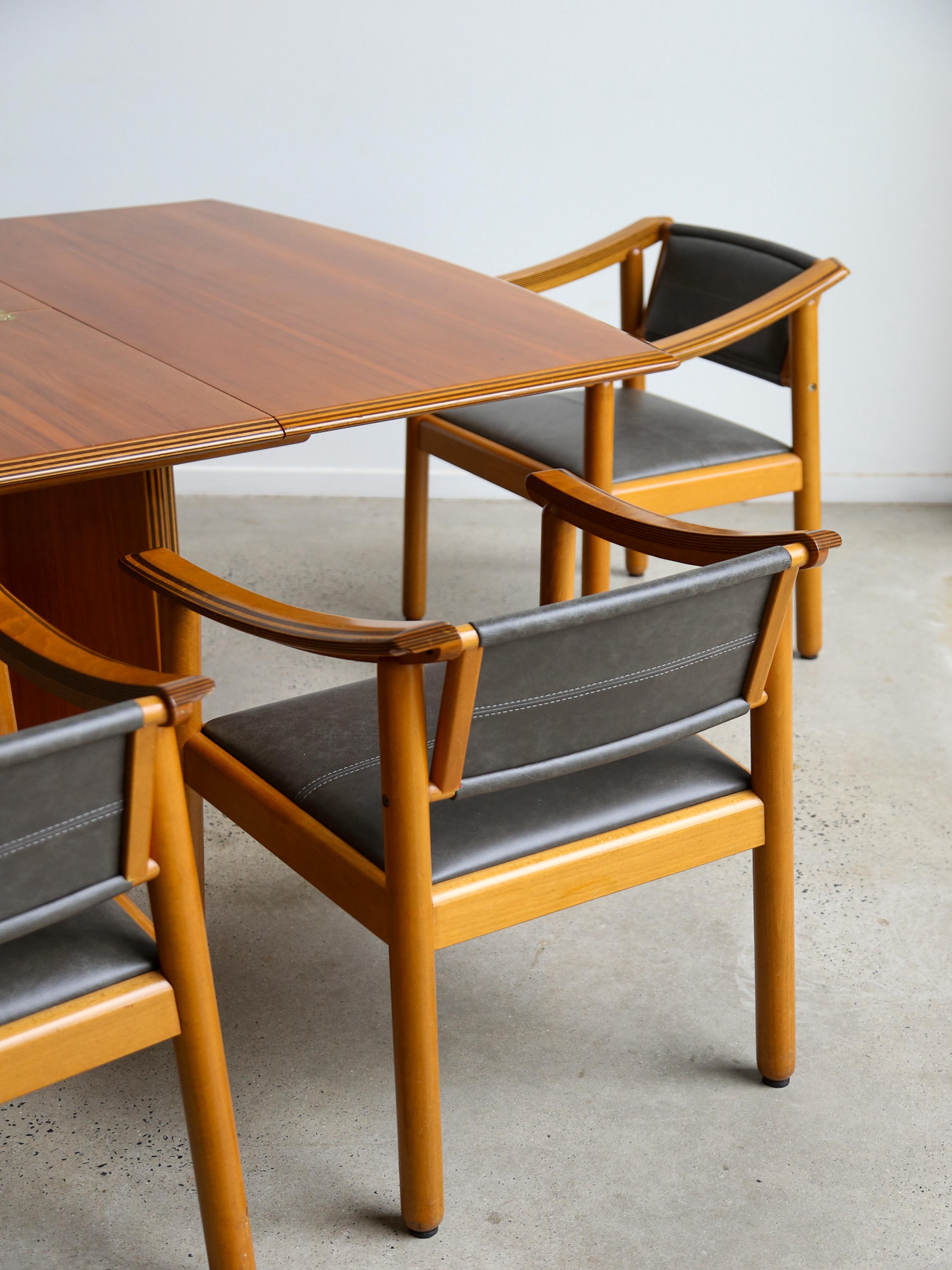 Pierre Cardin per Maxalto Set di sei poltrone in vendita 10